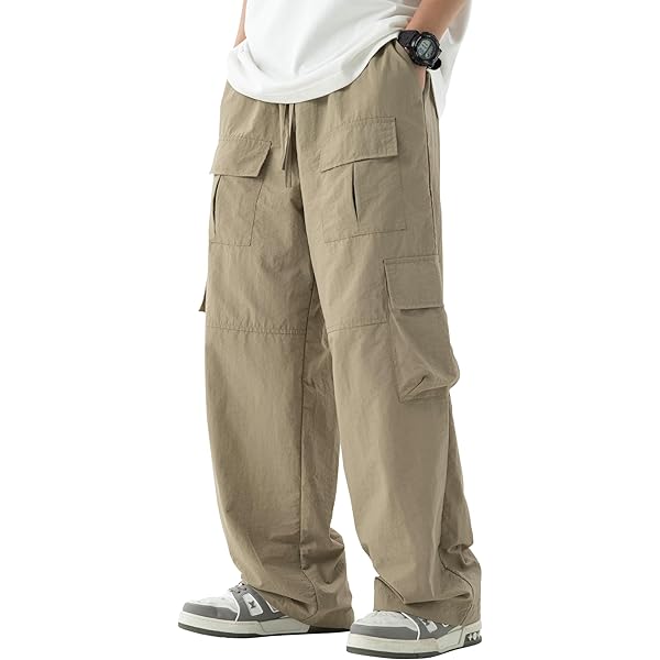 Amazon | [uptoyou] 冷感 カーゴパンツ メンズ 作業着 ズボン 涼しい